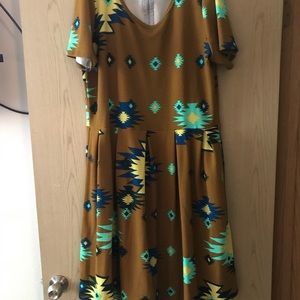 LuLaRoe Amelia Dress XXXL